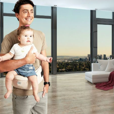 porte bébé câlin beige léger sécurtaire