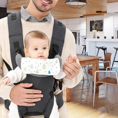 porte bébé physiologique bavoir respirant pratique design
