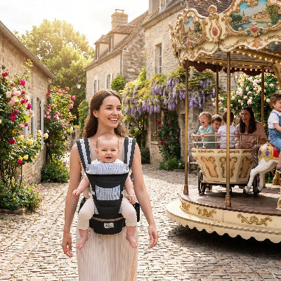 Porte bébé randonnée évolution dos protégé