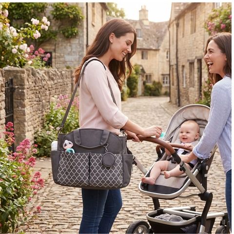 sac a langer bebe fille luxe mignon mini pochette tetines