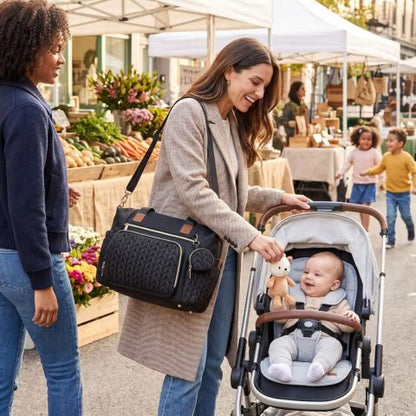 sac a langer bebe luxe pratique design 16 poches