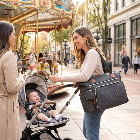 sac a langer bebe luxe pratique design nettoyage facile