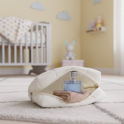 Trousse de toilette bebe ourson volume intérieur grand