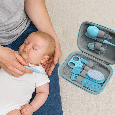 Trousse de toilette bebe ustensiles thermomètre