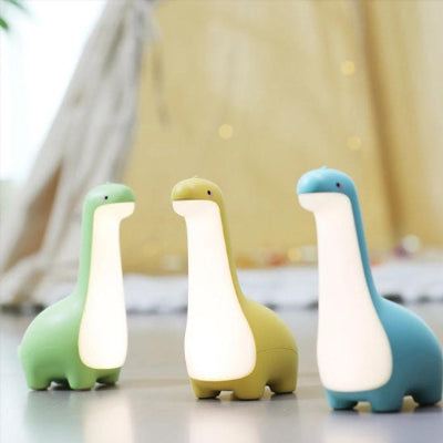 Veilleuse bébé dinosaure trois couleurs attendrissantes chambre bébé