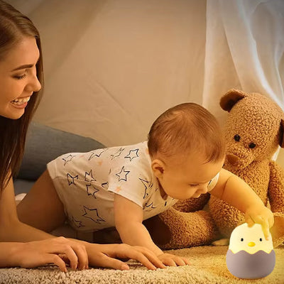 Veilleuse bébé éclairée tactile chambre bébé