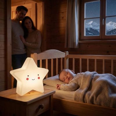VEILLEUSE BEBE ETOILE | RELAXANTE