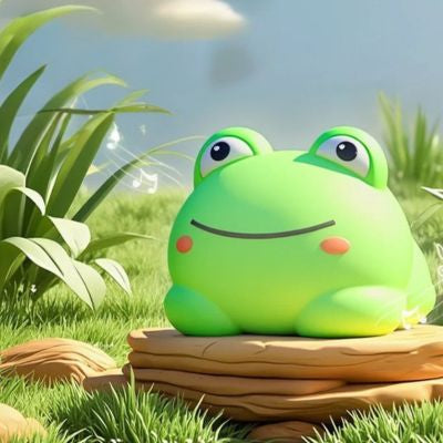 veilleuse grenouille rêveuse sécuritaire